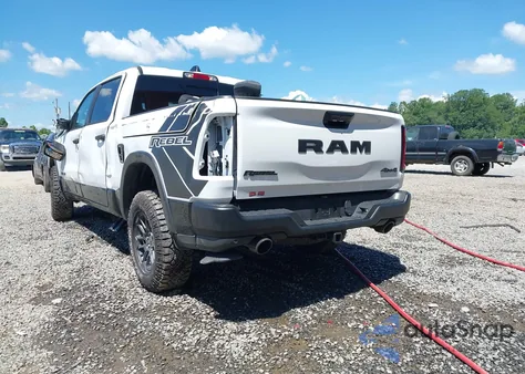 2025 Ram 1500 Rebel 4X4 5'7 Box from USA, damaged, VIN 1C6SRFLP3SN519230